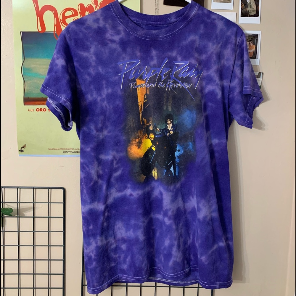 Prince purple rain tshirt